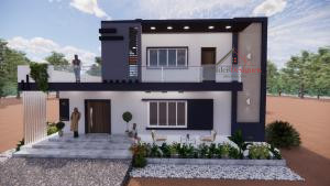 Bannerghatta farmhouse elevation 1